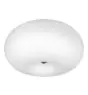 Eglo Plafondlamp Optica Staal Satijn Nikkel | Geschikt voor 2x E27
