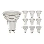 Voordeelpak 10x Noxion LED Spot GU10 PAR16 4W 345lm 36D - 827 Zeer Warm Wit | Dimbaar - Vervangt 50W